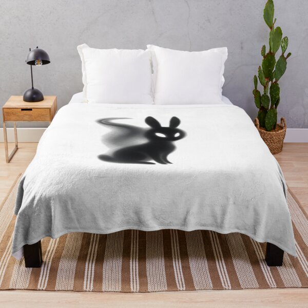 Item preview, Mystical Shadow Bunny - Glowing Eyes & Smoky Aura designed and sold by MKreative Studio.