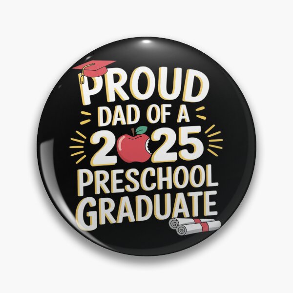 Item preview, Proud Dad Class of 2025 Preschool Pre-K Graduate Graduation 6  designed and sold by PowAcademy.
