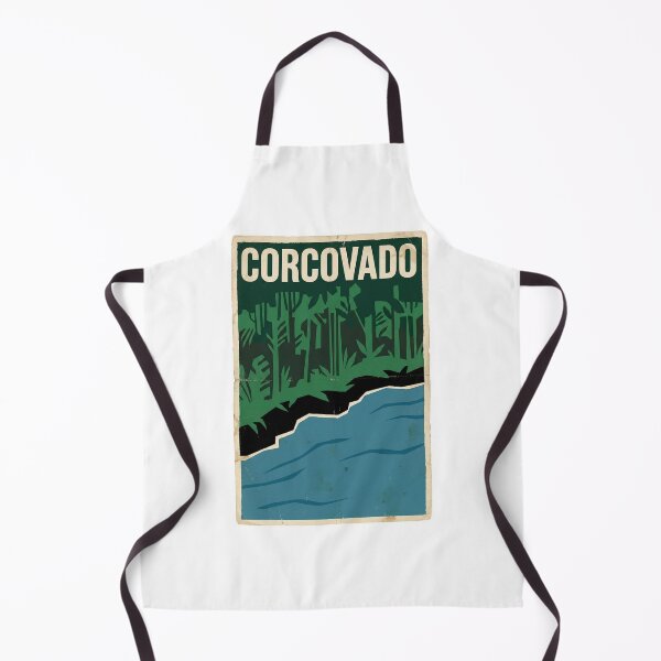 Item preview, Corcovado National Park Vintage Poster – Costa Rica Jungle Wall Art designed and sold by MiszungART.