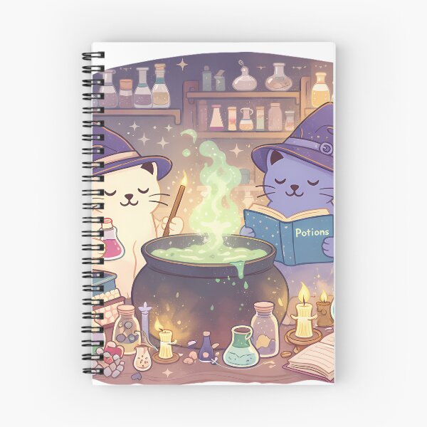 Item preview, magic study cats designed and sold by Chytanka.