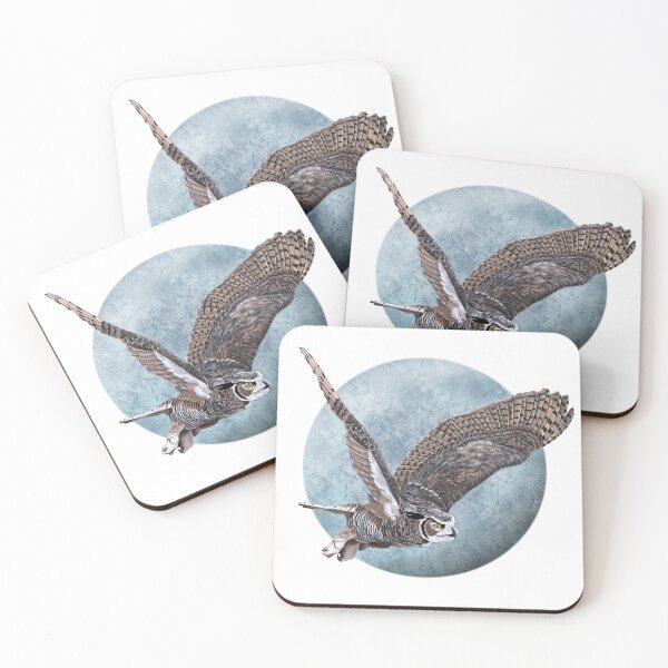 Item preview, Eurasian Eagle-Owl designed and sold by D-P-R-Art.