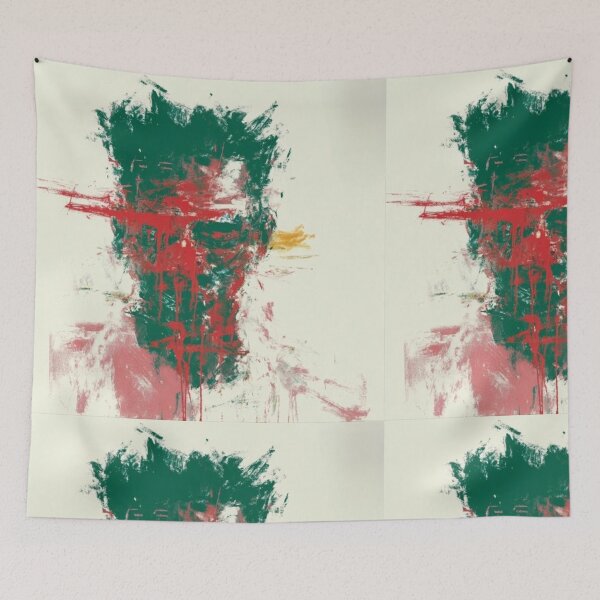 Item preview, GraffitX Chaos Oracle – Abstract Street Surreal Portrait Art designed and sold by Blackcanvas444.