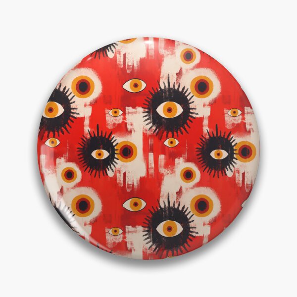 Item preview, Creepy All Seeing Eye Pattern designed and sold by bubblegoth.