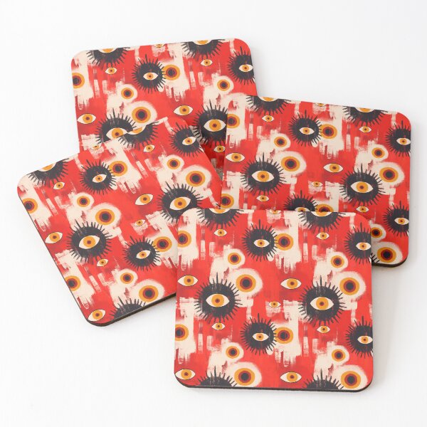 Item preview, Creepy All Seeing Eye Pattern designed and sold by bubblegoth.