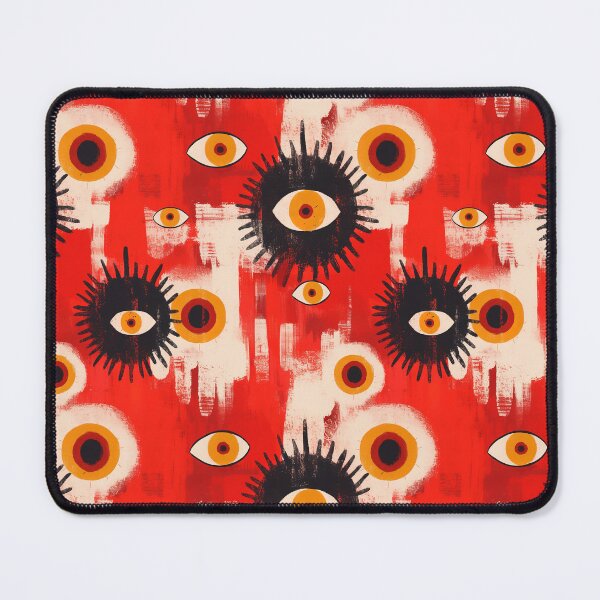 Item preview, Creepy All Seeing Eye Pattern designed and sold by bubblegoth.