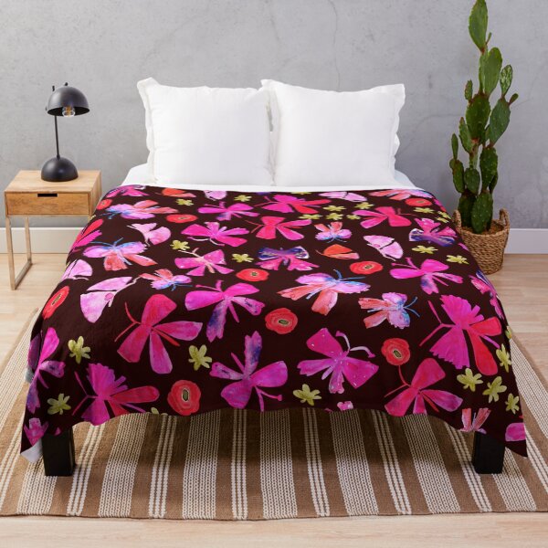 Item preview, Watercolor Folksy Butterflies - hand painted artistic moths designed and sold by aneladesigns.