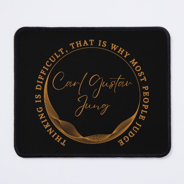 Item preview, Thinking is difficult...  - Carl Gustav Jung designed and sold by JokeAndStyle.