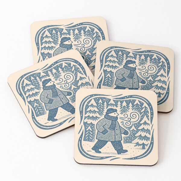 Item preview, Winter Walk With Frosty Breath designed and sold by EdvvinStudios.