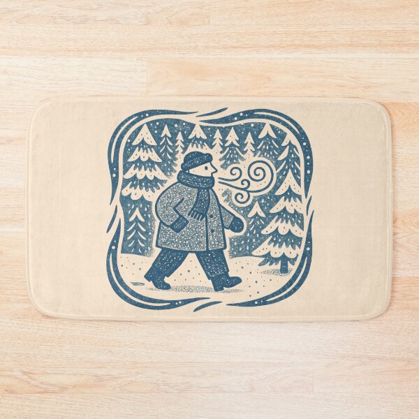 Item preview, Winter Walk With Frosty Breath designed and sold by EdvvinStudios.