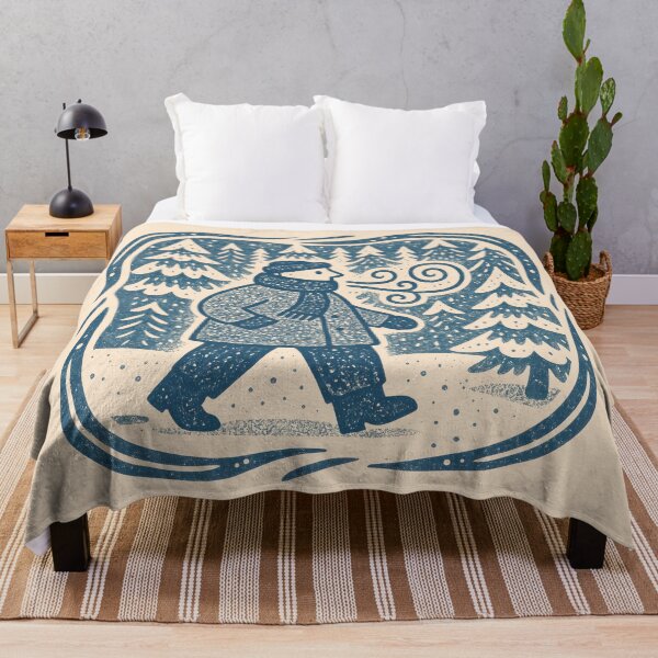 Item preview, Winter Walk With Frosty Breath designed and sold by EdvvinStudios.