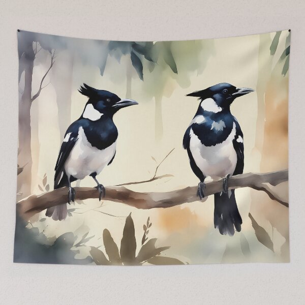 Item preview, Black and White Birds designed and sold by CalmnessbyChoice.