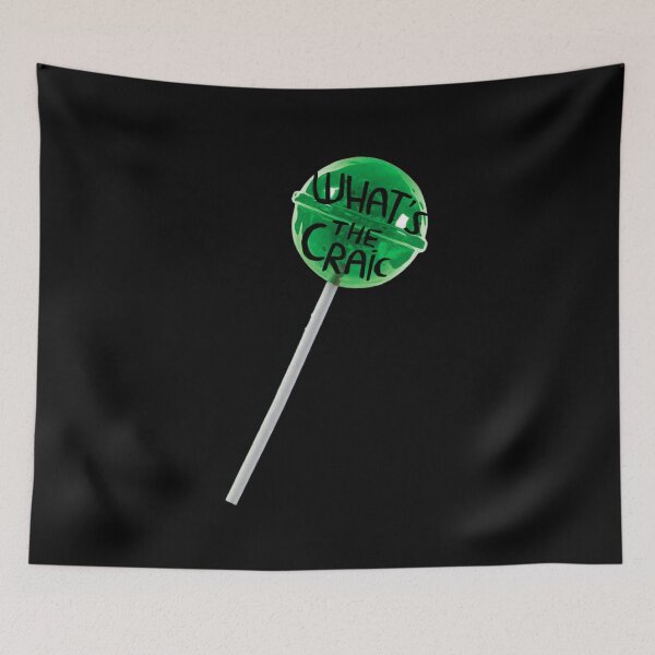 Item preview, Funny Irish, what’s the craic, lollipop designed and sold by badlydrawnbabe.