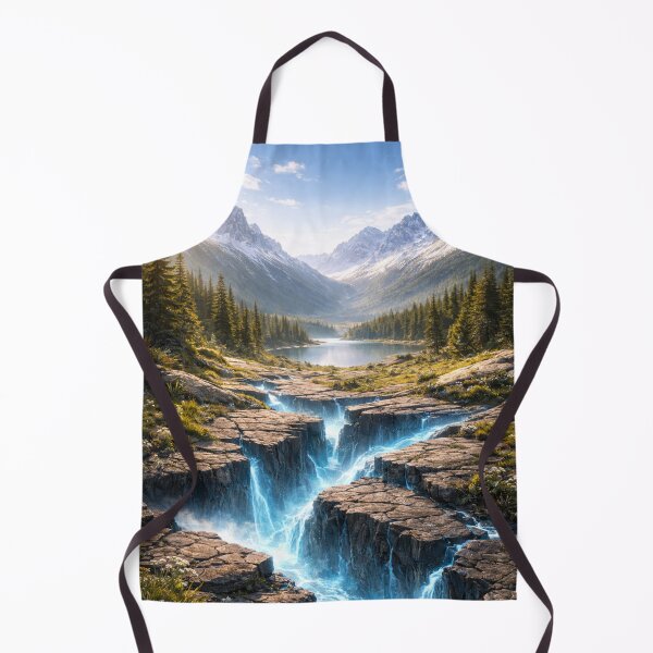 Item preview, Mystic Mountain Valley – Fantasy Nature Landscape designed and sold by NAJURE.