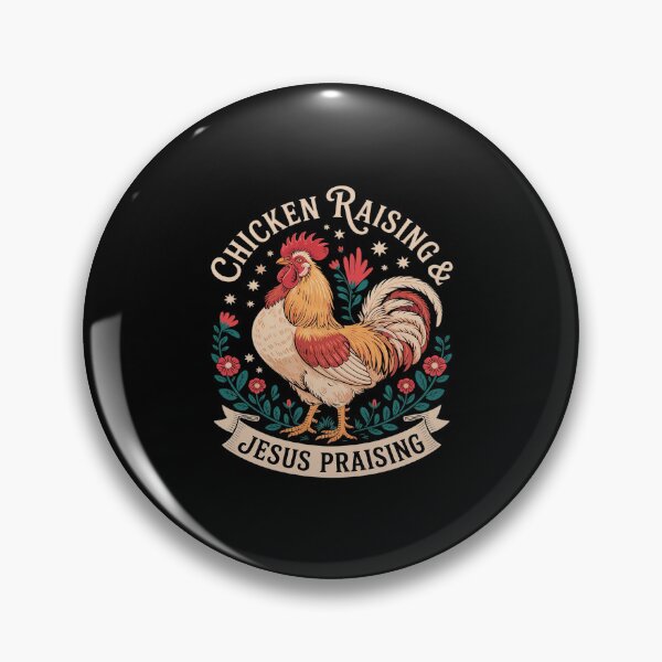 Item preview, Chicken Raising & Jesus Praising 40  designed and sold by MythWoot.