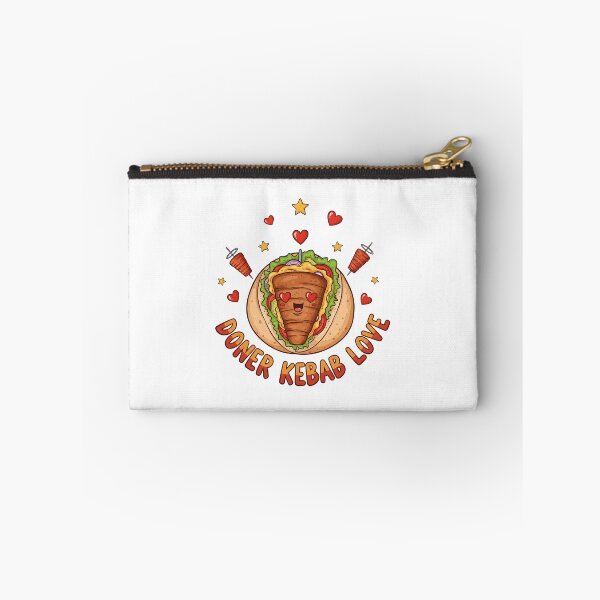 Item preview, Doner Kebab Love Funny Cartoon Food Design. designed and sold by The-T-In-Retro.