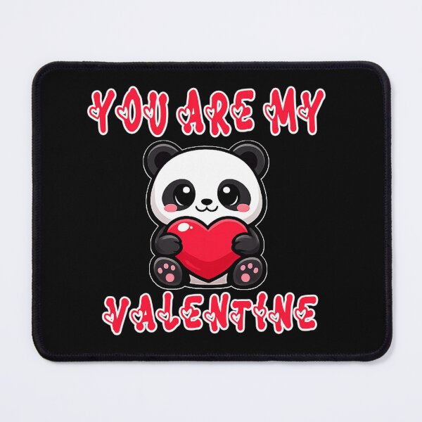 Item preview, Cute panda design holding a heart, You are my Valentine designed and sold by Ach&Koor.