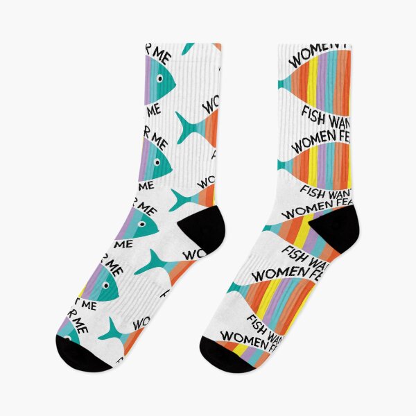Item preview, Women Fear Me Fish Want Me designed and sold by SnickerTwist.