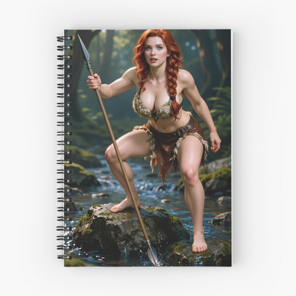 Item preview, Rowan redhead spear balance forest stream designed and sold by CathryneDelamort.