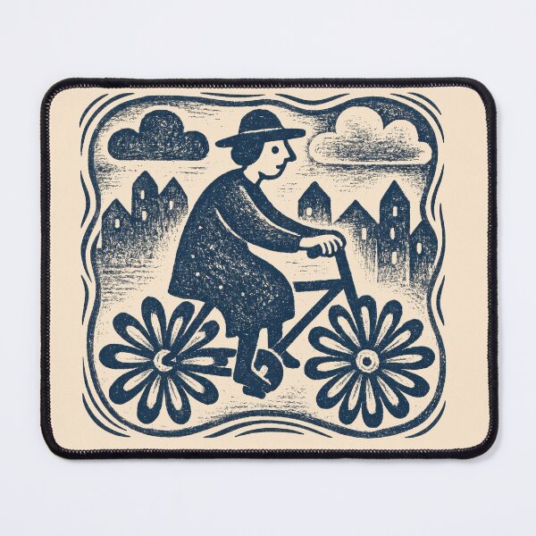 Item preview, Pedaling Through Blossomed Streets designed and sold by EdvvinStudios.