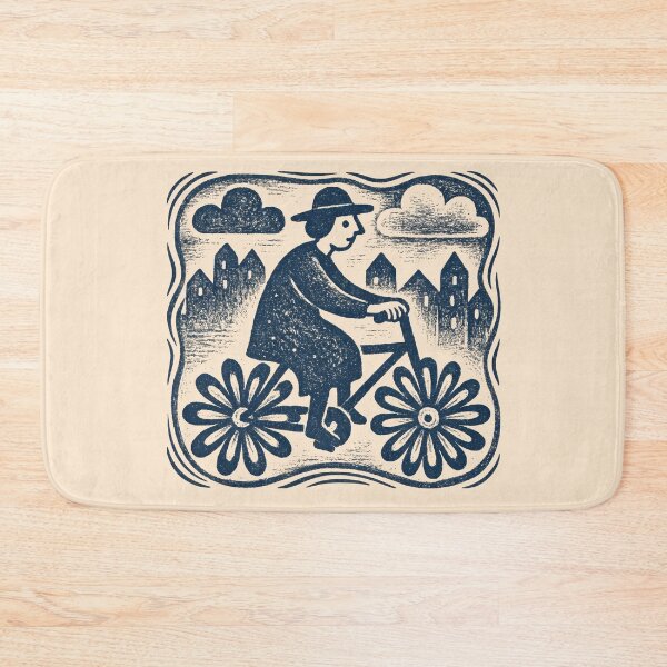Item preview, Pedaling Through Blossomed Streets designed and sold by EdvvinStudios.