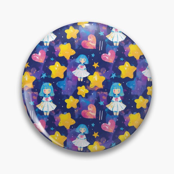 Item preview, Yume Kawaii Sailor Girl Pattern designed and sold by bubblegoth.