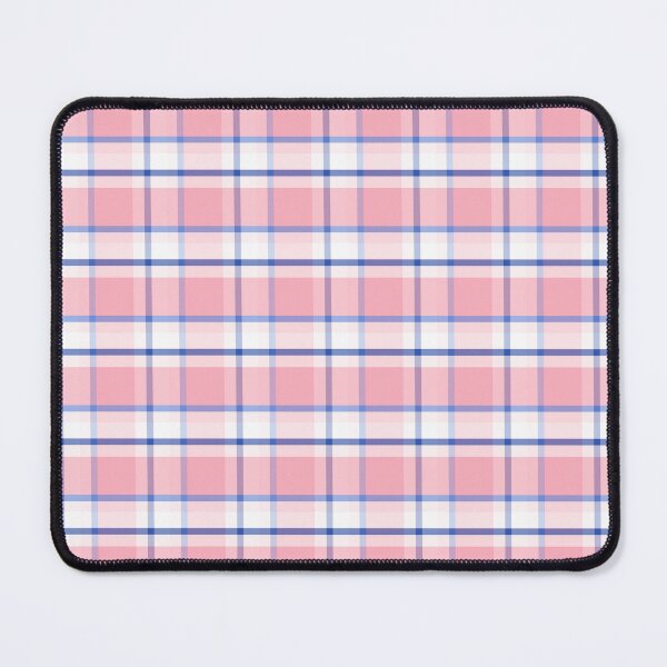 Item preview, Pink Butterfly on Blue Plaid Seamless Repeat designed and sold by Sharon Schwalbe.
