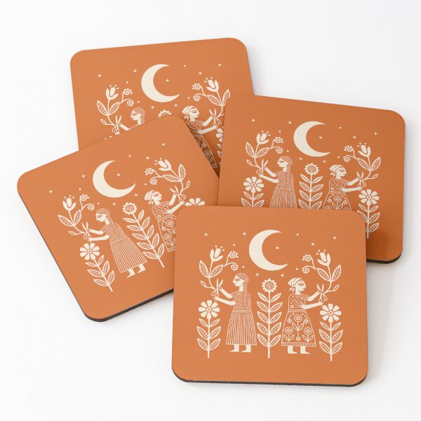 Item preview, Moonlit Garden Keepers At Work designed and sold by EdvvinStudios.