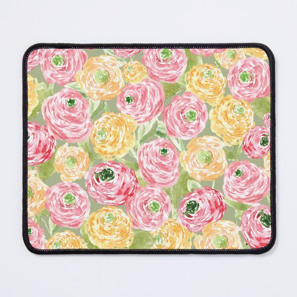 Item preview, Soft Ranunculus Floral - Grandmillennial Cottage Garden designed and sold by aneladesigns.
