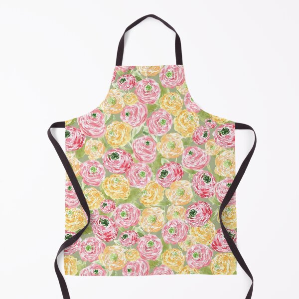 Item preview, Soft Ranunculus Floral - Grandmillennial Cottage Garden  designed and sold by aneladesigns.