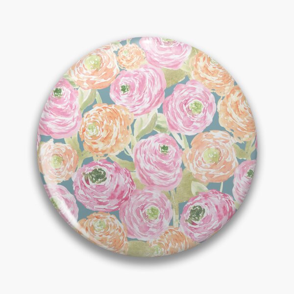 Item preview, Soft Ranunculus Floral - Grandmillennial Cottage Garden  designed and sold by aneladesigns.