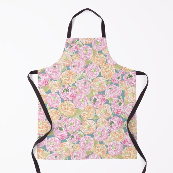 Item preview, Soft Ranunculus Floral - Grandmillennial Cottage Garden  designed and sold by aneladesigns.