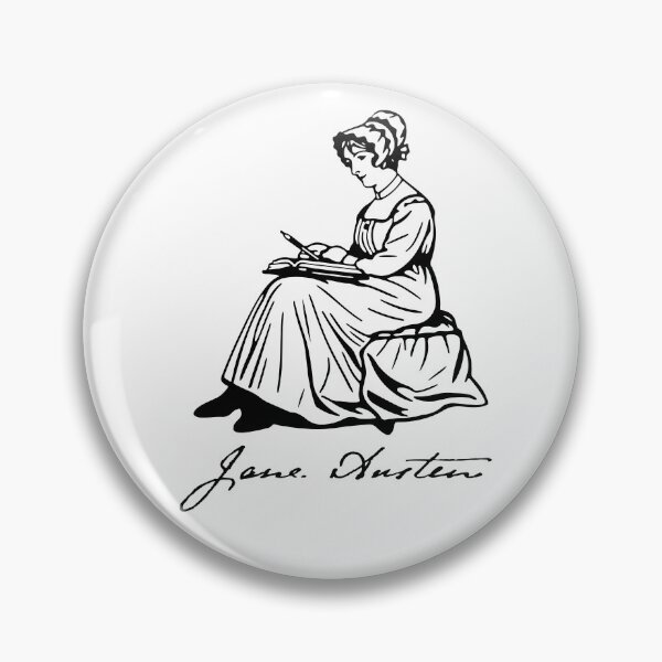 Item preview, Jane Austen Regency Romance Author designed and sold by Taiga-Design.