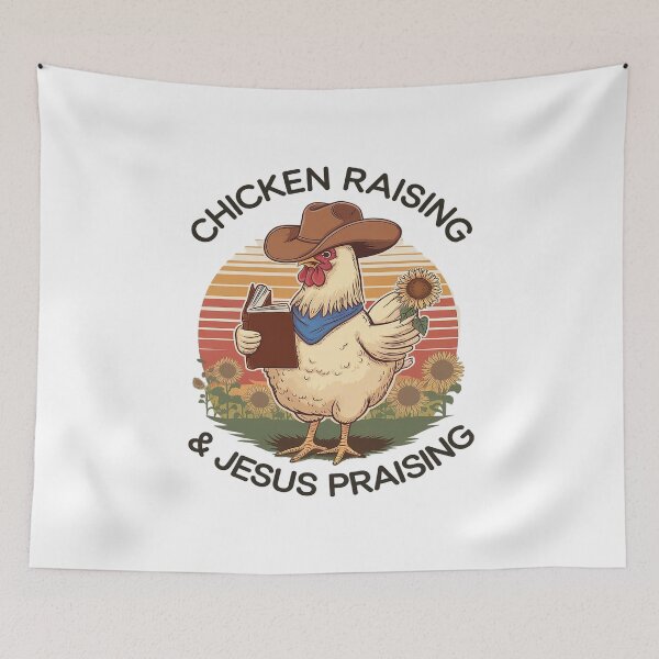 Item preview, Chicken Raising & Jesus Praising 47  designed and sold by AquaKiev.