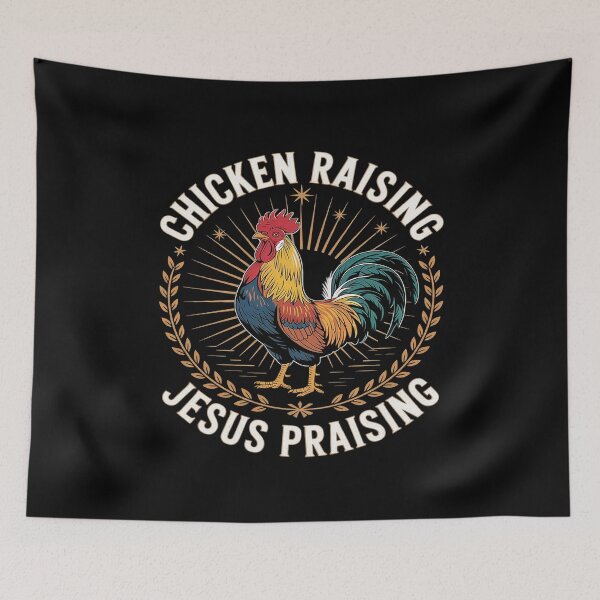 Item preview, Chicken Raising & Jesus Praising 46  designed and sold by MythWoot.