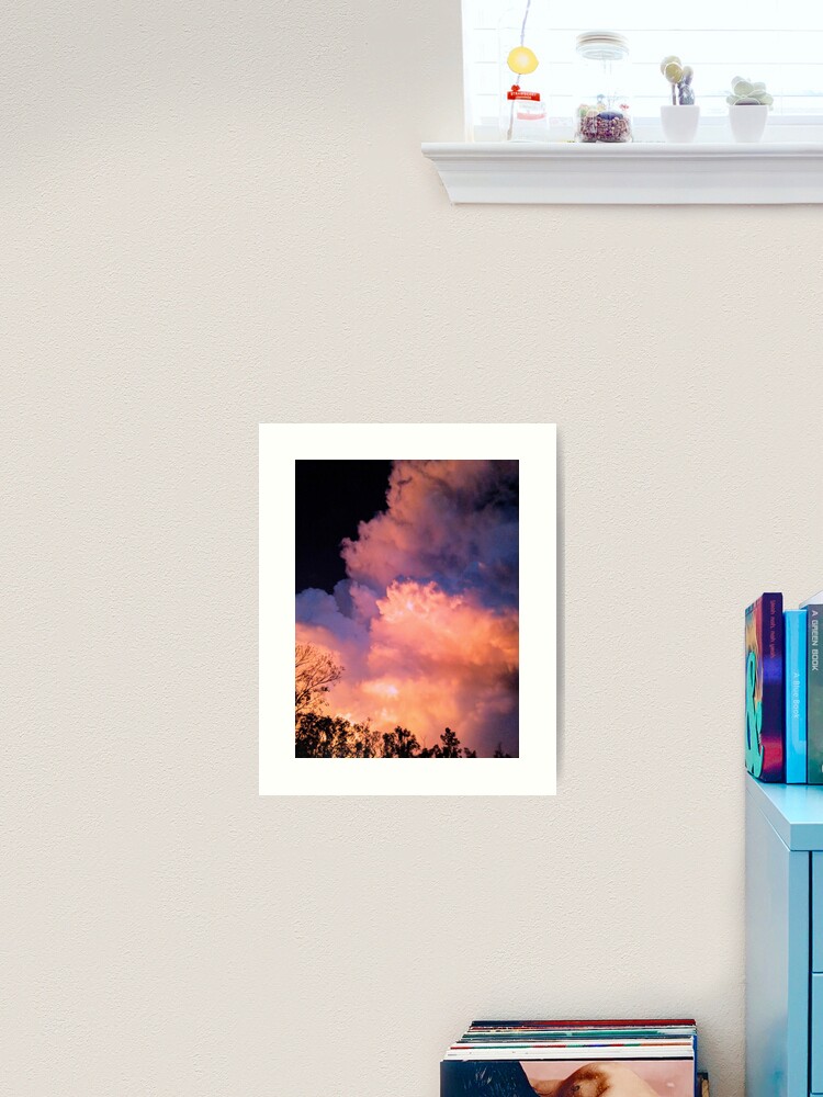 Thumbnail 2 of 3, Art Print, Leilani Clouds designed and sold by catherineverita.
