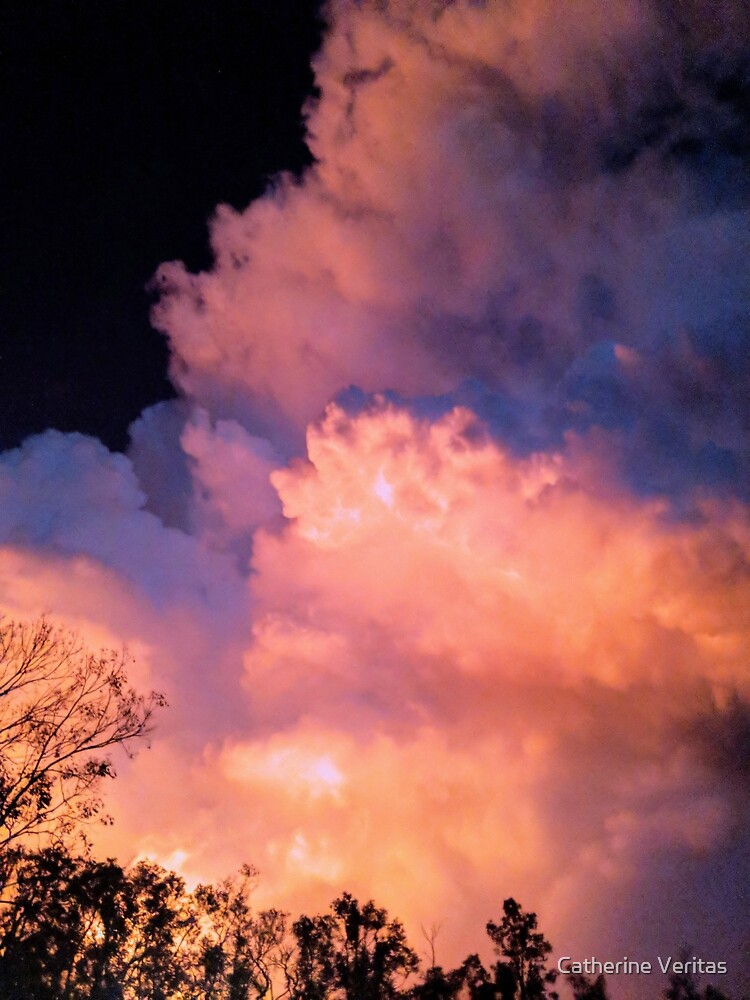 Thumbnail 3 of 3, Art Print, Leilani Clouds designed and sold by catherineverita.