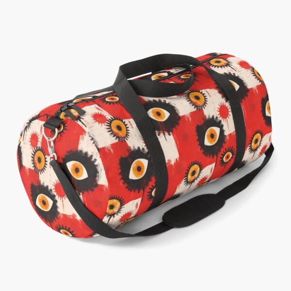 Item preview,  Evil Eye Graffiti Pattern in Red designed and sold by bubblegoth.