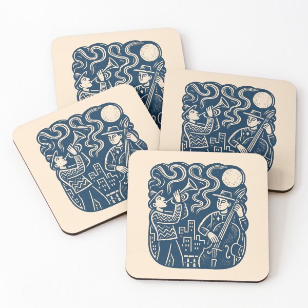 Item preview, Night Jazz Flowing Through City designed and sold by EdvvinStudios.