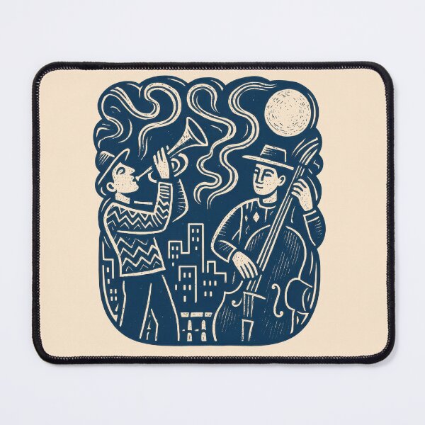 Item preview, Night Jazz Flowing Through City designed and sold by EdvvinStudios.