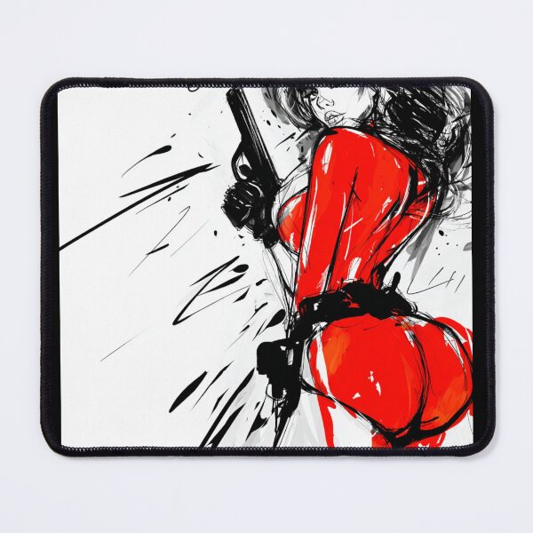 Item preview, GraffitX sexy killer – Abstract Street Surreal Portrait Art designed and sold by Blackcanvas444.