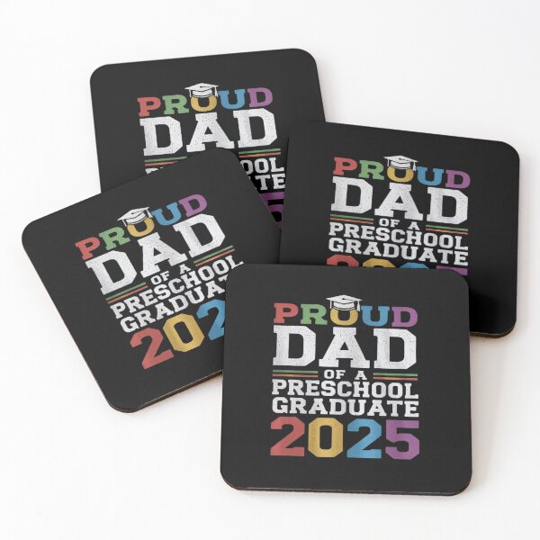 Item preview, Proud Dad Of A Preschool Graduate Graduation Class Of 2025  designed and sold by PowAcademy.