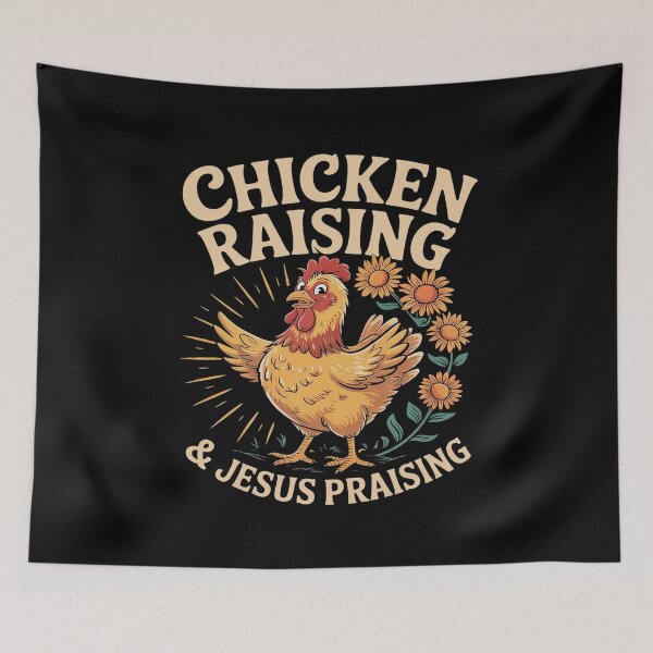 Item preview, Chicken Raising & Jesus Praising 58  designed and sold by MythWoot.