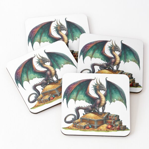 Item preview, Whimsical Dragon Clipart designed and sold by Eiwaprints.