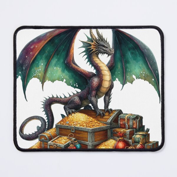 Item preview, Whimsical Dragon Clipart designed and sold by Eiwaprints.