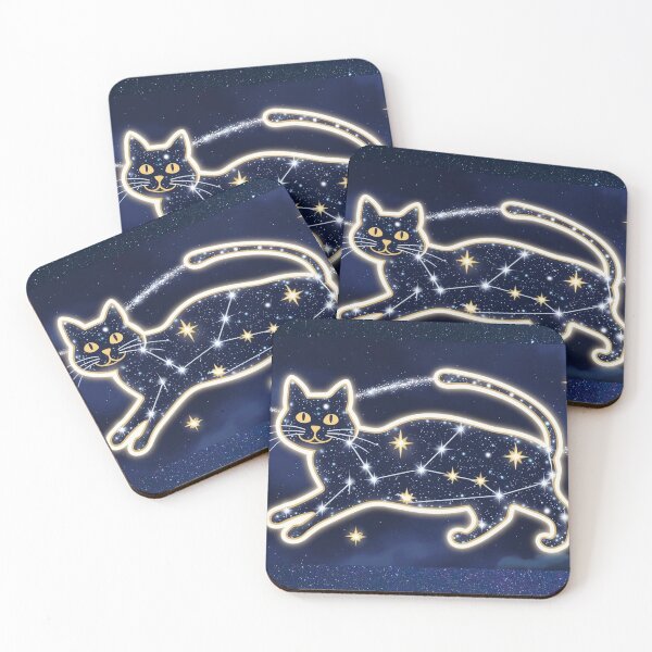 Item preview, A Cat Constellation designed and sold by WJ Cozy Creations.