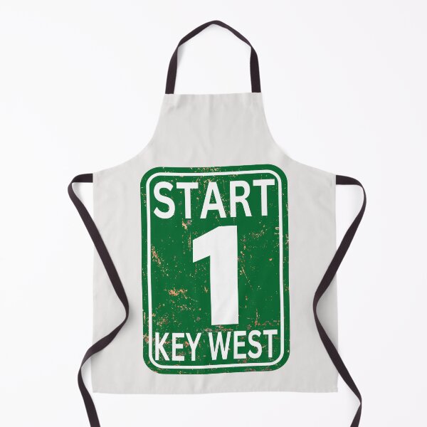 Artikelvorschau, Key West, Meile Eins – Verrostetes Straßenschild – Familienurlaub in Florida entworfen und verkauft von erozzz.
