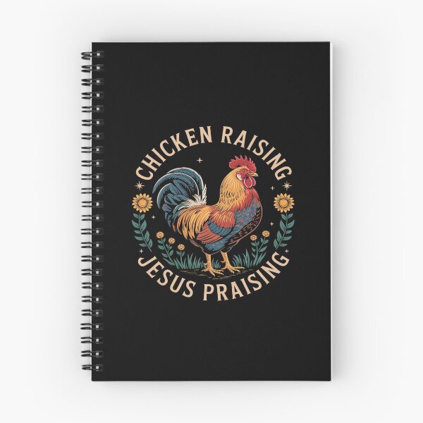 Item preview, Chicken Raising & Jesus Praising Christian Mens Womens  designed and sold by AquaKiev.