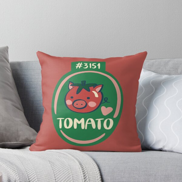 Item preview, Tomato Pig Fruit Produce Sticker designed and sold by Snoodle-Doodles.