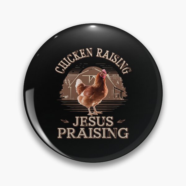 Item preview, Chicken Raising & Jesus Praising  designed and sold by MythWoot.