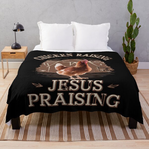 Item preview, Chicken Raising & Jesus Praising designed and sold by MythWoot.